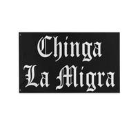 Drapeau Chinga La Migra Pro Immigration Fascisme Droits De L'Homme Weather Resistant Bannière Œillets Métalliques Flag Pour Jardin Intérieur L'Extérieur 3X5Ft