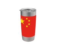 Drapeau chinois de la Chine Gobelet isotherme en acier inoxydable double paroi