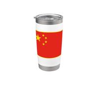 Drapeau chinois de la Chine Gobelet isotherme en acier inoxydable double paroi