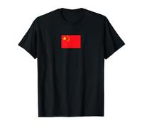 Drapeau Chinois de la Chine T-Shirt Graphique avec Valeur