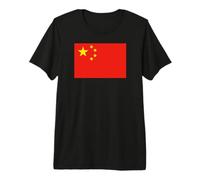 Drapeau Chinois de la Chine T-Shirt Haut de Gamme