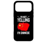 Drapeau Chinois « Funny I'm Not Yelling I'm Chinese » Coque pour iPhone 17 Pro Max