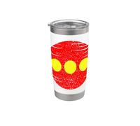 Drapeau Christiania Gobelet isotherme en acier inoxydable double paroi