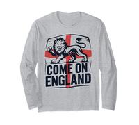 Drapeau Classique Cheer Til I Die Come on England Manche Longue