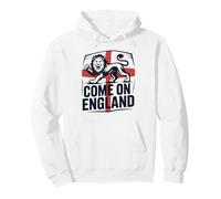 Drapeau Classique Cheer Til I Die Come on England Sweat à Capuche