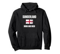 Drapeau Classique de l'Angleterre de Sunderland Born and Bred pour Hommes, Femmes, Enfants Sweat à Capuche
