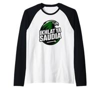Drapeau Classique de l'Arabie Saoudite IKHLAT Saudia Manche Raglan