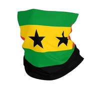Drapeau Classique De Sao Tomé-Et-Principe Homme Femme Couvre-Chef Multi-Usage Headwrap Unique Tube Bandeaux pour Sports Yoga Ski