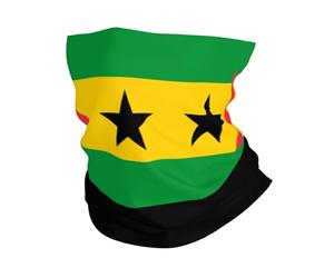 Drapeau Classique De Sao Tomé-Et-Principe Homme Femme Couvre-Chef Multi-Usage Headwrap Unique Tube Bandeaux pour Sports Yoga Ski