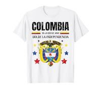 Drapeau Colombie dia de la independencia 20 Julio Colombie T-Shirt