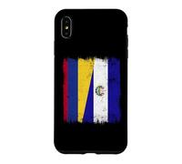 Drapeau Colombie El Salvador | Racines salvadoriennes colombiennes Coque pour iPhone XS Max