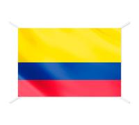 Drapeau Colombie officiel - Drapeaux du Monde pour intérieur et extérieur, drapeaux décoratifs et collection, drapeau francais inclus - Taille 144x93 cm