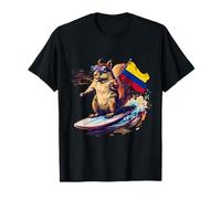 Drapeau colombien colombien cochon d'Inde cochon colombien racines colombiennes T-Shirt