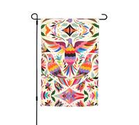 Drapeau coloré Pigeon 45 x 30 cm en polyester parfait pour la décoration de jardin ou de terrasse