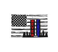 Drapeau commémoratif du 11 septembre (911) - 90 x 150 cm - 25e anniversaire - Quatre trous | Bannière décorée « Nous n'oublierons jamais » - Souvenirs du 11 septembre - Décoration patriotiqu