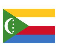 Drapeau Comores - 15 X 10 Cm - Sticker/Autocollant