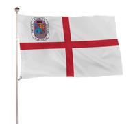 Drapeau Comté de Princes George Bannière décorative pour Porche 3x5 FT | Amusant Drapeau De La Fierté Double Face Bannière pour Intérieur Vacances