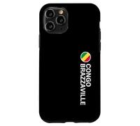 Drapeau Congo-Brazzaville Vertical Coque pour iPhone 11 Pro