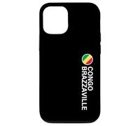 Drapeau Congo-Brazzaville Vertical Coque pour iPhone 12/12 Pro