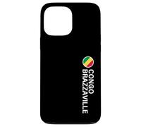 Drapeau Congo-Brazzaville Vertical Coque pour iPhone 13 Pro Max
