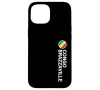 Drapeau Congo-Brazzaville Vertical Coque pour iPhone 15