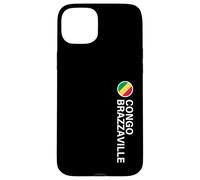 Drapeau Congo-Brazzaville Vertical Coque pour iPhone 15 Plus