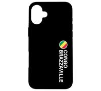 Drapeau Congo-Brazzaville Vertical Coque pour iPhone 16 Plus