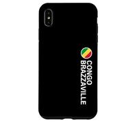 Drapeau Congo-Brazzaville Vertical Coque pour iPhone XS Max
