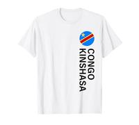 Drapeau Congo-Kinshasa Vertical T-Shirt