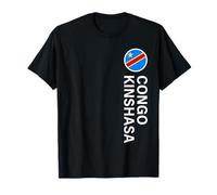Drapeau Congo-Kinshasa Vertical T-Shirt
