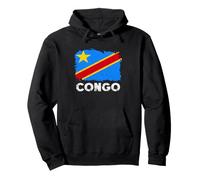 Drapeau Congo République Démocratique du Congo Vintage RDC Sweat à Capuche