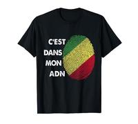 Drapeau Congolais République du Congo C'est Dans Mon ADN T-Shirt