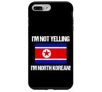 Drapeau Corée du Nord « I'm Not Yelling » Coque pour iPhone 7 Plus/8 Plus