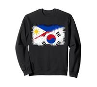 Drapeau Corée du Sud Philippine Demi Coréen Moitié Philippine Sweatshirt