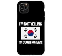 Drapeau coréen « I'm Not Yelling » Coque pour iPhone 11 Pro Max