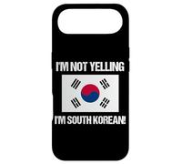 Drapeau coréen « I'm Not Yelling » Coque pour iPhone Air