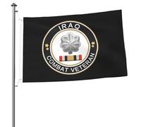 Drapeau Corsaire 90X150cm, Lieutenant-colonel O-5 de l'armée américaine, vétéran de combat en Irak Résistants aux Intempéries Drapeaux Personnalisé Bannière Extérieure pour Jardin