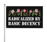 Drapeau Corsaire 90X150cm, Radicalisé par la décence élémentaire Résistant à la Décoloration Drapeau Pirate Renforcé Bruant pour Décorations Extérieur manif