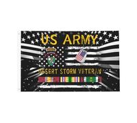 Drapeau Corsaire Avec Œillets Drapeaux Ancien Combattant Du 2E Bataillon Américain De La Guerre Du Golfe Décoratifs Bruant Pour Manif Restaurant Maison 90X150Cm