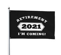 Drapeau Corsaire Avec Œillets Drapeaux Retraité 2021 Ce N'Est Plus Mon Problème Renforcé Bannière Extérieure Pour Événements Bar Intérieur 90X150Cm