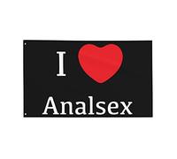 Drapeau Corsaire Couleurs Vives, C'Est Drôle, I Love Le Sexe Anal. Personnalisé Suspendus Fanion Pour Anniversaire Intérieur Drapeaux 90X150Cm