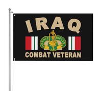 Drapeau Corsaire Double Couture Drapeaux 3E Régiment De Cavalerie, Vétéran De Combat En Irak Avec Œillets Suspendus Fanion Pour Anniversaire Célébration Décorations 90X150Cm