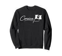 Drapeau Corse avec Inscription « Corse Pride Island » Sweatshirt