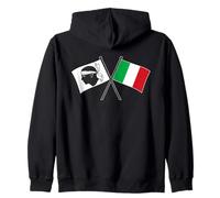 Drapeau Corse Italie Croisé Fierté Corse Sweat à Capuche