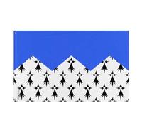 Drapeau Côtes-d'Armor Plusieurs Tailles en Polyester 90x150cm 2. 2 œillets à gauche