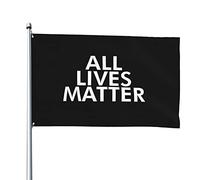 Drapeau Couleurs Vives Drapeaux Toutes Les Vies Comptent Résistants Aux Intempéries Bruant Pour Événements Décorations Bar 90X150Cm