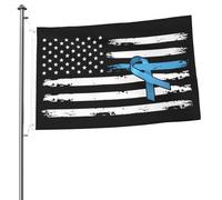 Drapeau Couleurs Vives, Fuck La Sensibilisation Au Cancer De La Prostate Aux États-Unis Double Couture Suspendus Fanion Pour Décoration Événements Drapeaux 90X150Cm