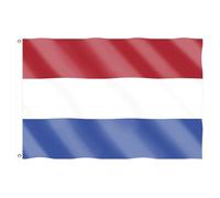 Drapeau Coupe du Monde 2026 - Drapeau national officiel 1,5 m x 90 cm, double face, avec œillets en laiton, États-Unis, Canada, Mexique (Pays-Bas)