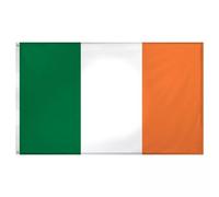 Drapeau Coupe du Monde 2026 - Drapeau national officiel 1,5 m x 90 cm, double face, avec œillets en laiton, États-Unis, Canada, Mexique (République d'Irlande)