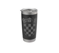 Drapeau croate noir Croatie souvenirs patriotiques balkans Gobelet isotherme en acier inoxydable double paroi